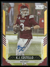 KJ Costello 2021 Score Gold Zone RC Auto 30/50