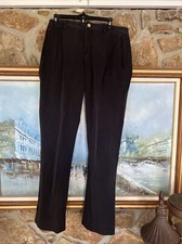 Lauren Ralph Lauren Black Chino Pants Zipper Pocket LRL Women  s Size 8