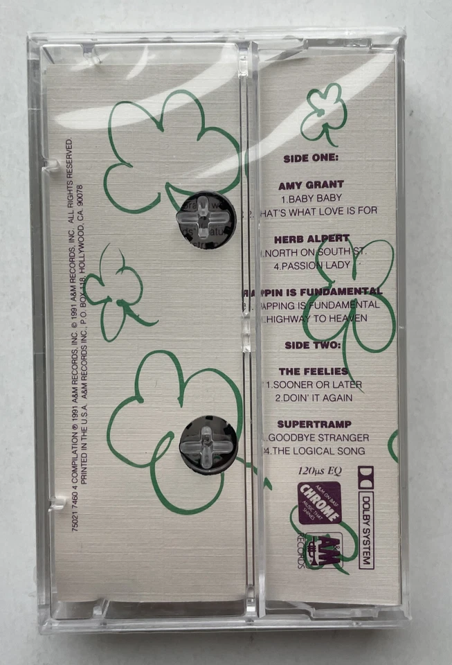 BRAND NEW / FACTORY SEALED A&M March Releases Cassette-Supertramp, the Feelies+ - Image 3 of 3