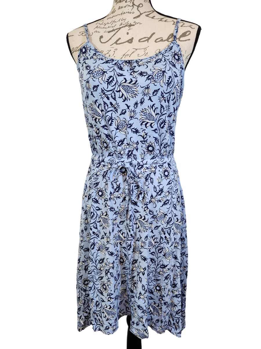 blue camisole dress Blue Cami Dress – VÉV COLLECTIONS main image 1