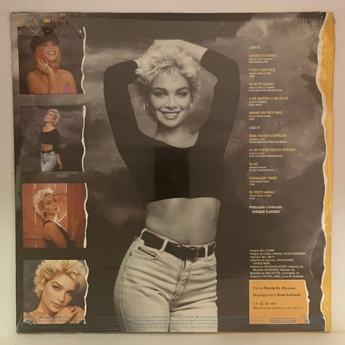 MARISELA - 1989 SELF TITLED - MEXICAN LP ALBUM FACTORY SEALED - Picture 2 of 2