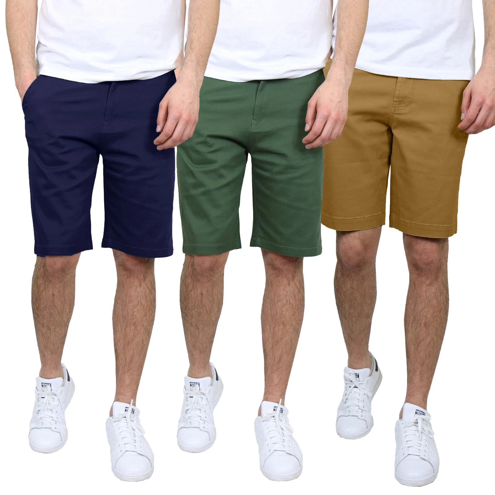 Men's 5-Pocket Flat-Front Stretch Twill Chino Short 3PACK (Size 30-42) FREE SHIP
Opens in a new wind
