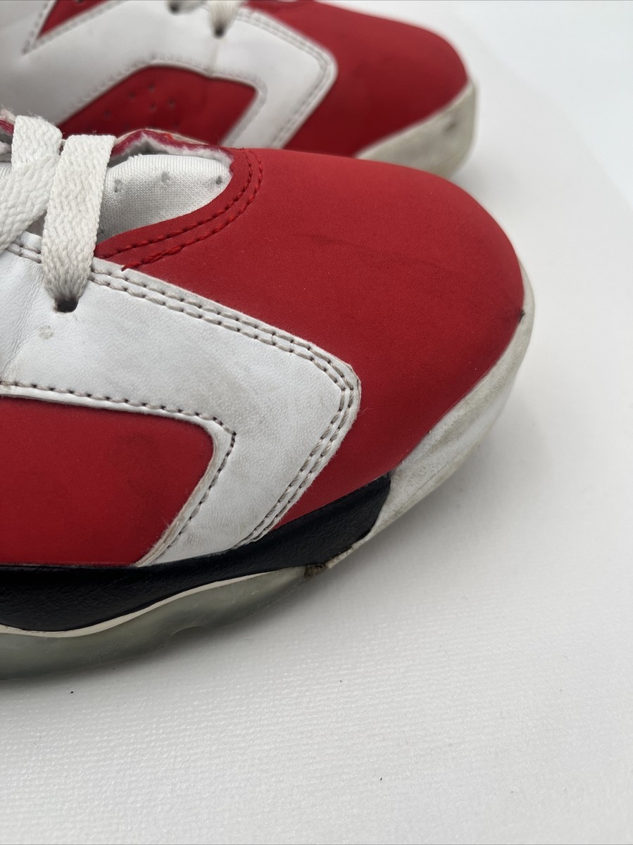 Preowned Nike Men’s Jordan 6 Retro Carmine Red White Sneakers 2014 Sz 10 US s-l400.jpg main image 4