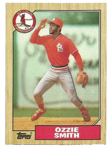 Topps Ozzie Smith Baseball Sports Trading Card Singles