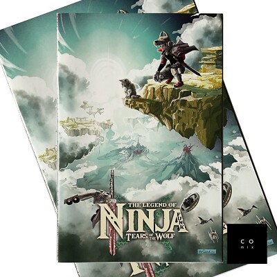 Ninja Funk #3 Cormack Legend of Ninja Funk Tears of the Wolf Zelda Homage Comic