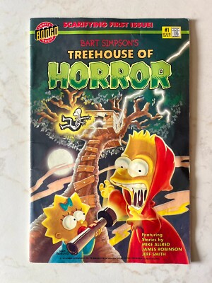 Bart Simpsons Treehouse of Horror #1 1995 Bongo Comics / The Rare Comic Book