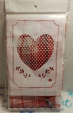 Red Plaid 2 in 1 Women's Scarf Face Mask reusable washable new in package