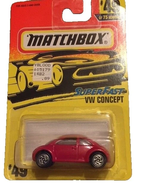 Matchbox Superfast Volkswagen Contemporary Manufacture Diecast Cars, Trucks & Vans