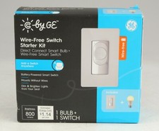 *C by GE Wire-Free Switch Starter Kit 1 Bulb+1Switch 