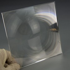 2PCS 100x100mm Square Plastic Fresnel Lens Focal Length Plane Magnifier
