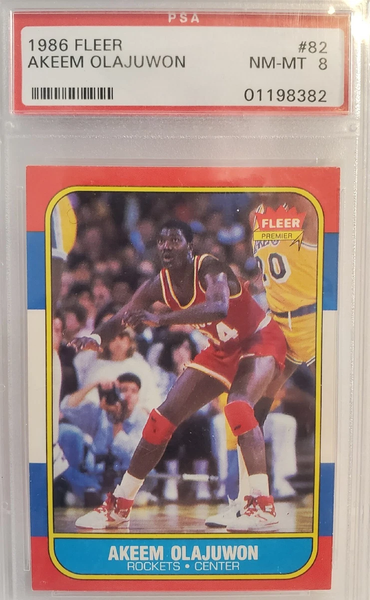 Hakeem Olajuwon Basketball Sports Trading Cards & Accessories