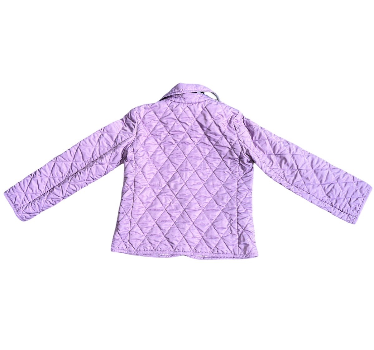 Burberry Kids 4Y Quilted Coat Purple Puffer Jacket Unisex