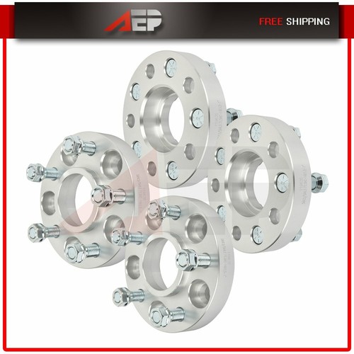 (4) 5x4.5 Wheel Spacers 1" 25mm 14x1.5 For Dodge Charger Chrysler 300