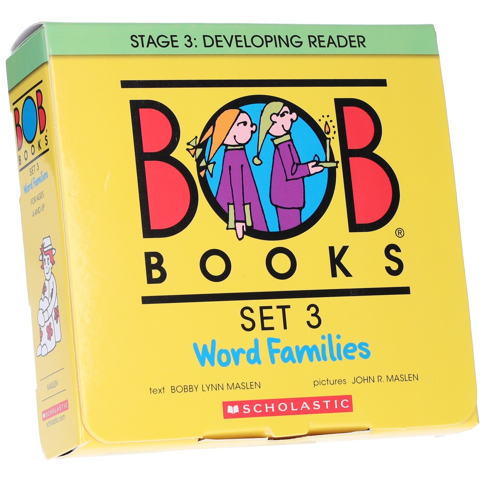 Scholastic Red Bob Books Set 3: Word Families (Stage 3: Developing Reader) 10 Books Collection Set - Ages 4+ - Paperback - Image 4