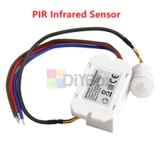 10M PIR Infrared Motion Sensor Switch Automatic Human Body Detector AC 110-220V