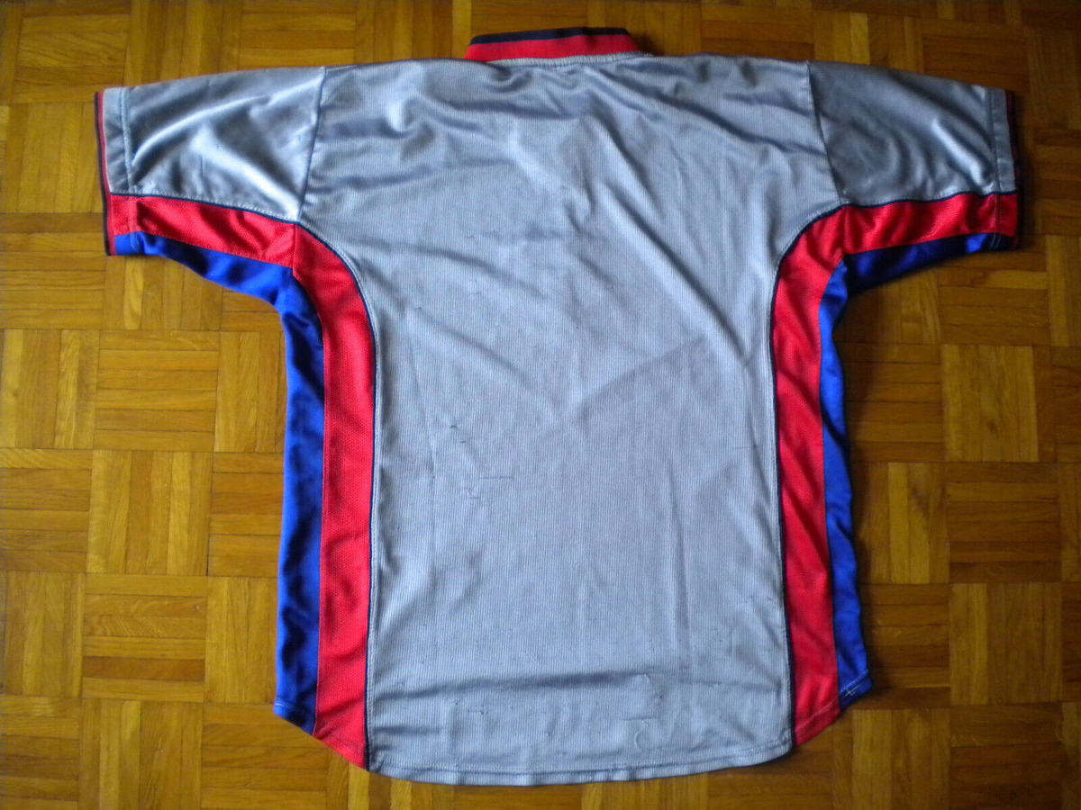 FC BARCELONA 1999 2000 Away Nike Soccer Jersey Size XL Made in UK