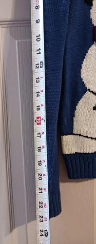 Carolyn Taylor Langarm Pullover, 100% Acryl, Schneemann Paar, Größe S - Bild 9 von 10