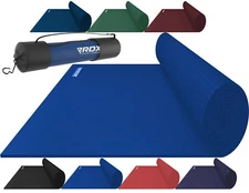 Yoga Mat by RDX, Gym, Workout, Fitness Mat, Thick, Travel Yoga Mat, Pilates Mat