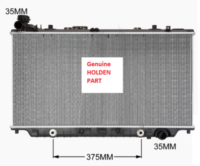 Genuine Radiator For Holden Commodore VE Series 2 V8 09/2011- MY12 & VF ...