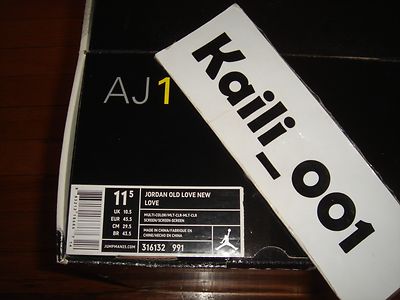 Nike Air Jordan 1 Old Love New Love Size 11.5 Retro CDP Pack  display picture 1