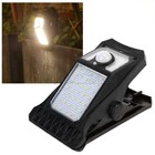 Clip Solar Lamp 45Leds Induction Sensor Garden Yard Light Outdoor camping Lamp