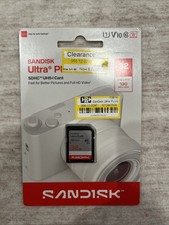 SanDisk Ultra PLUS 32GB SD Memory Card: 130Mbps Data Transfer, Black