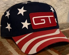 Cap / Hat (flag colors)- Grand Trunk Western Railroad  (GTW) #11831R-NEW