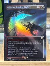 MTG *Olorin’s Searing Light Full Art Foil X1* (NM) Lord of the Rings Commander
