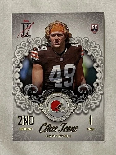 2025 Topps Signature Carson Schwesinger Base (RAW)