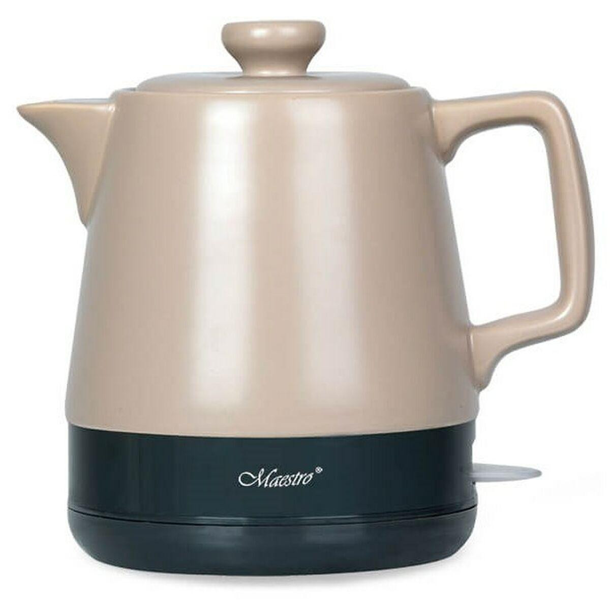 Maestro Feel Bollitore in Ceramica 1000W Bianco | Design Minimal 1L