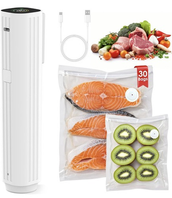 #ad Vacuum Sealer Food Saver Machine LED Pressure Display Ultimate Suction Cordless $41.95