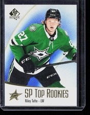 Riley Tufte 2021-22 SP Authentic #TR-37 SP Top Rookies Blue