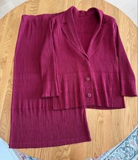 ISSEY MIYAKE FETE Jacket  Skirt Set Up