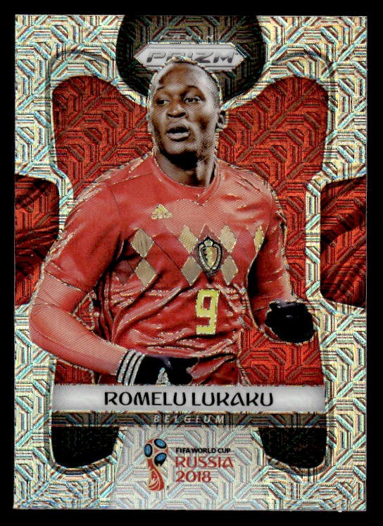 Romelu Lukaku 2018 Panini Prizm FIFA World Cup Mojo Prizm #20 Belgium ESE