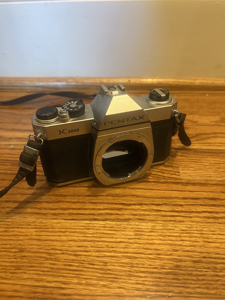 PENTAX K1000 SLR Film Camera - Black (Body Only) for sale online
