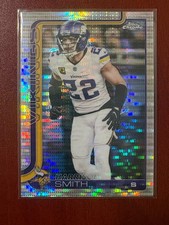 2025 Topps Chrome Football - Harrison Smith #204 - Pulsar Refractor - Vikings