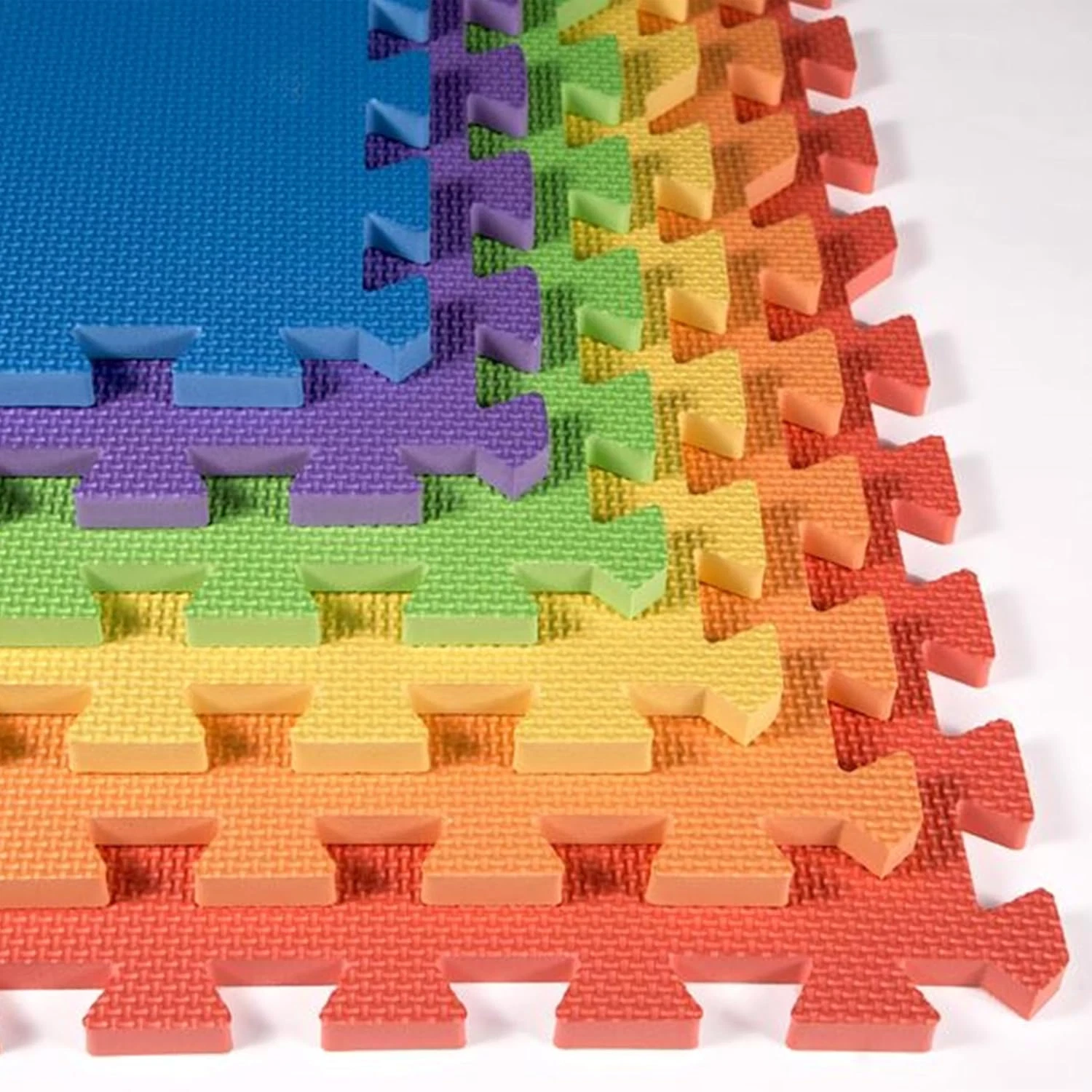 Extra Large Rainbow Baby Play Mat - 18 Soft Interlocking Foam Tiles, 72 Sq Ft
Opens in a new window