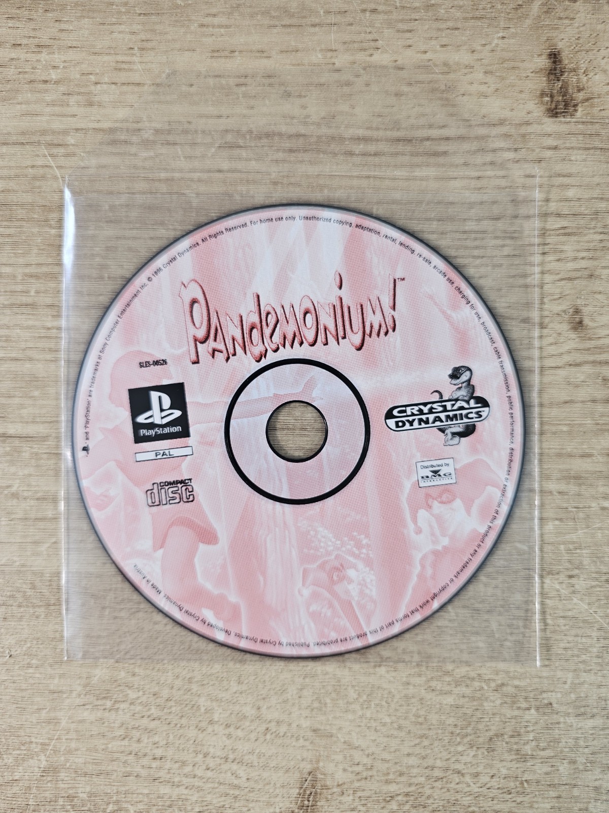 Pandemonium (Disc Only) PS1 PlayStation 1 Black Label VGC Fast Free Dispatch 