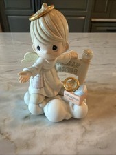Precious Moments Porcelain Figurine Safely Home 2004