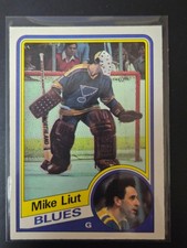 1984-85 O-PEE-CHEE HOCKEY #187 MIKE LIUT ST. LOUIS BLUES