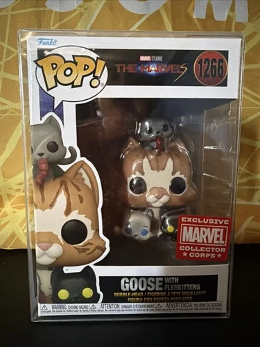 Funko Pop! Goose with Flerkittens #1266 - Marvel Collector Corps