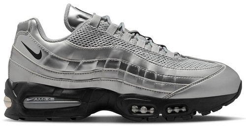 MENS NIKE AIR MAX 95 BIG BUBBLE METALLIC SILVER BLACK IB6830-002