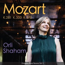 Orli Shaham - Mozart: Piano Sonatas Vol.1 [Used Very Good CD]