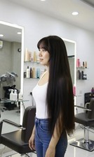 Echthaarzopf Zopf RIESIGER Pferdeschwanz , sehr dickes Haar, 60 cm!