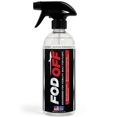 EntireFlight FOD Off Premium Aviation Grade Acrylic Plexiglass Cleaner Spray... 