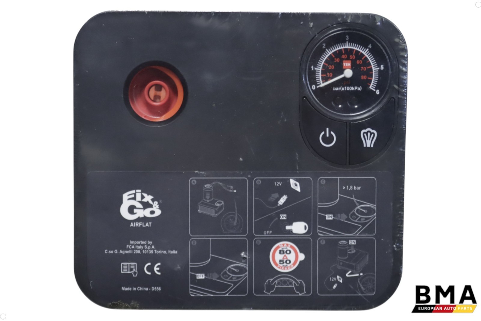 McLaren 570S Tire Repair Inflator Set 2016 2017 2018 2019 2020 2021 OEM