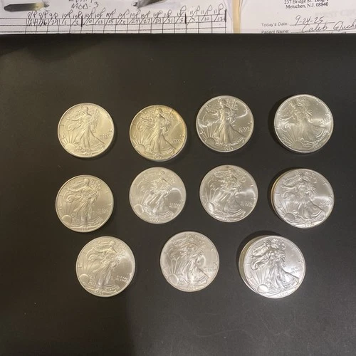 American Silver Eagle Roll of 20 coins - 1oz (1986-2011) Gem BU