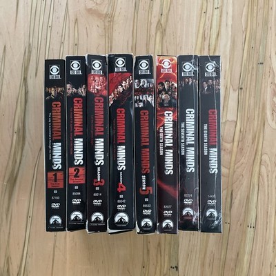 Criminal Minds DVD Lot Seasons 1, 2, 3, 4, 5, 6, 7, 8. Factory Sealed ( 7 & 8 )