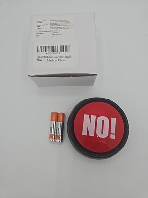 Licraft NO! Button NIB Batteries Included Plus Extra Batteries
