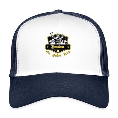 Dresden Ein Leben Lang Treuer Fanartikel Mit Stil Trucker Cap, One size